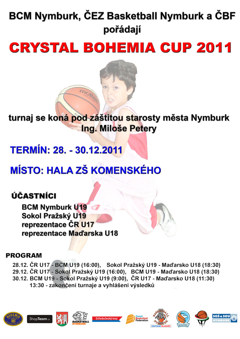 Crystal Bohemia Cup 2011 - plakát